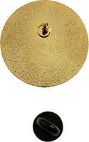 Alpha Phi Alpha Sphinx Round Pin [Gold]