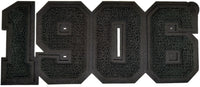 Alpha Phi Alpha Year 1906 Black Series Chenille Iron-On Patch [Black]