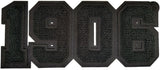 Alpha Phi Alpha Year 1906 Black Series Chenille Iron-On Patch [Black]