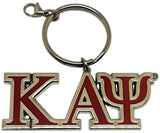 Kappa Alpha Psi Letter Keychain [Silver]