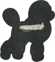 Sigma Gamma Rho Poodle Chenille Lapel Pin [Gold]