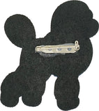 Sigma Gamma Rho Poodle Chenille Lapel Pin [Gold]