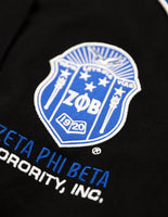 Big Boy Zeta Phi Beta Divine 9 S12 Racing Twill Jacket [Black]