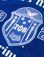 Big Boy Zeta Phi Beta Divine 9 S12 Racing Twill Jacket [Royal Blue]