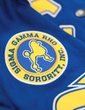 Big Boy Sigma Gamma Rho Divine 9 S12 Racing Twill Jacket [Royal Blue]