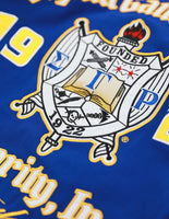 Big Boy Sigma Gamma Rho Divine 9 S12 Racing Twill Jacket [Royal Blue]