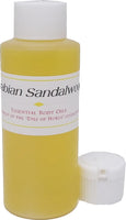 Arabian Sandalwood Scented Body Oil Fragrance