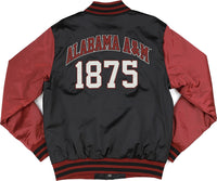 Big Boy Alabama A&M Bulldogs S8 Mens Baseball Jacket [Black]