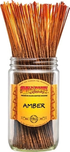 Wild Berry Amber Incense Stick Bundle [Brown]