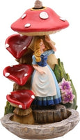 Alice In Wonderland Backflow Incense Burner [Multi-Colored]