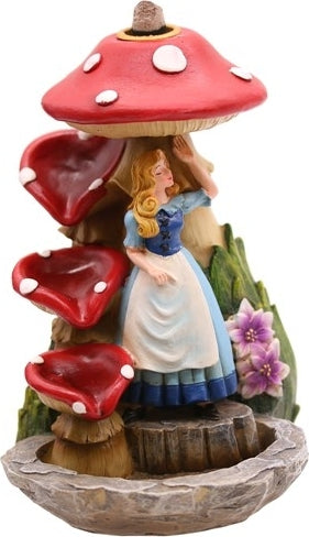 Alice In Wonderland Backflow Incense Burner [Multi-Colored]