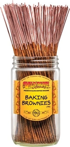 Wild Berry Baking Brownies Incense Stick Bundle [Brown]