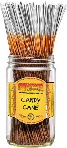Wild Berry Candy Cane Incense Stick Bundle [Brown]