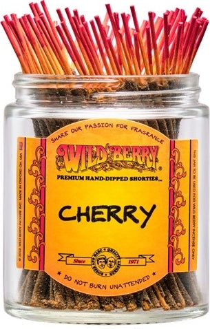 Wild Berry Cherry Shorties Incense Stick Bundle [Brown]