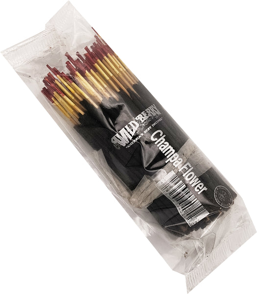 Wild Berry Champa Flower Shorties Incense Stick Bundle [Brown]