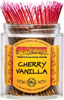 Wild Berry Cherry Vanilla Shorties Incense Stick Bundle [Brown]