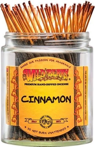 Wild Berry Cinnamon Shorties Incense Stick Bundle [Brown]