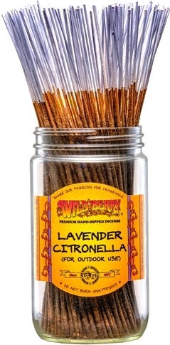 Wild Berry Lavender Citronella Incense Stick Bundle [Brown]