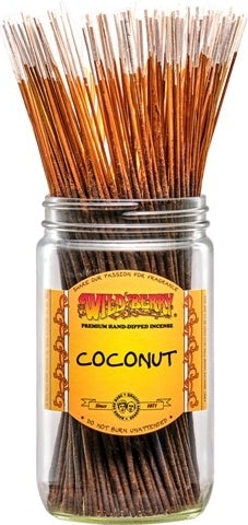 Wild Berry Coconut Incense Stick Bundle [Brown]