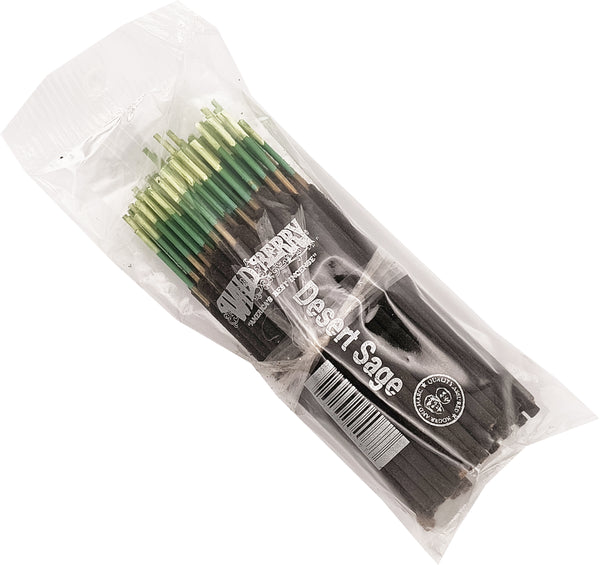 Wild Berry Desert Sage Shorties Incense Stick Bundle [Brown]