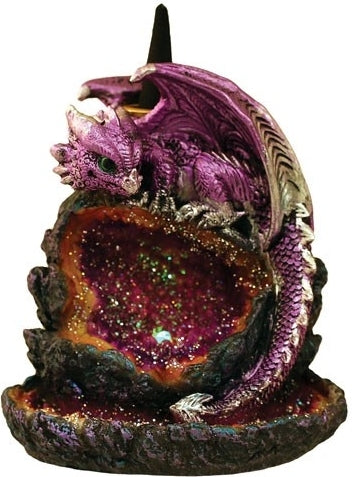 Baby Dragon Backflow Incense Cone Burner [Multi-Colored]