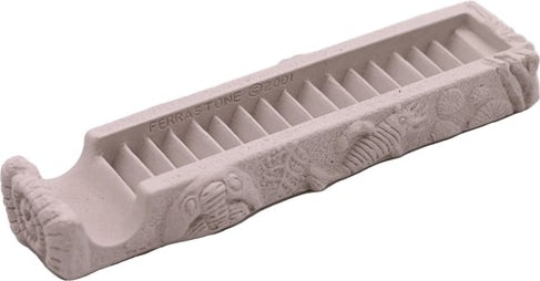 Cement Fossil Palo Santo Incense Burner [Grey]
