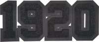 Zeta Phi Beta Year 1920 Black Series Chenille Iron-On Patch [Black]