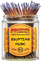 Wild Berry Egyptian Musk Shorties Incense Stick Bundle [Brown]