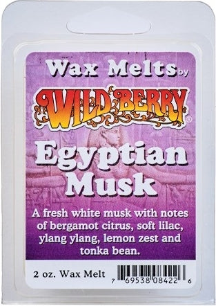 Wild Berry Egyptian Musk Wax Melts [White]
