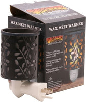 Wild Berry Leaf Design Electric Wax Warmer [Black]