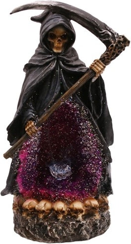 Grim Reaper Backflow Incense Cone Burner [Black]