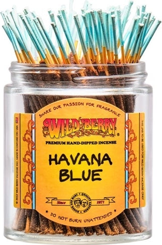Wild Berry Havana Blue Shorties Incense Stick Bundle [Brown]