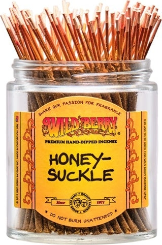Wild Berry Honeysuckle Shorties Incense Stick Bundle [Brown]