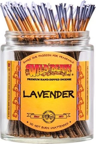 Wild Berry Lavender Shorties Incense Stick Bundle [Brown]
