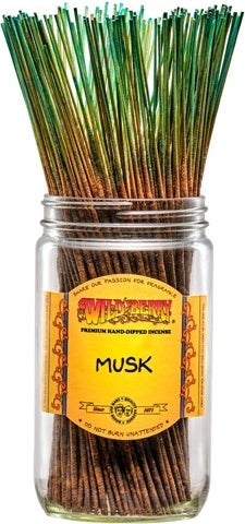 Wild Berry Musk Incense Stick Bundle [Brown]