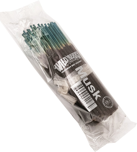 Wild Berry Musk Shorties Incense Stick Bundle [Brown]