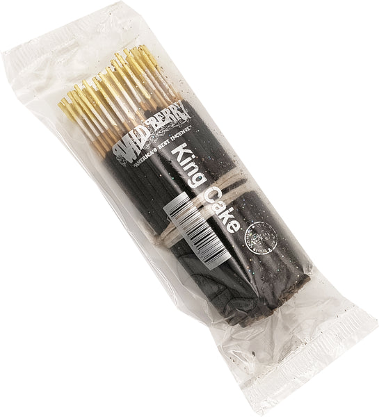 Wild Berry King Cake Shorties Incense Stick Bundle [Brown]