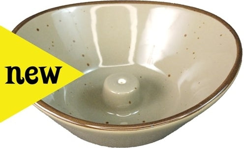 Ceramic Oval Incense Burner [Green]