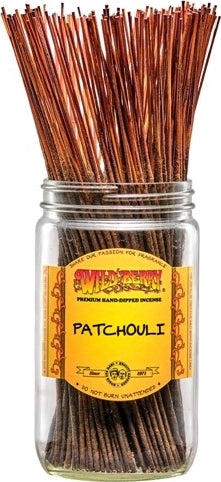 Wild Berry Patchouli Incense Stick Bundle [Brown]