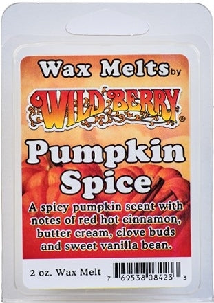 Wild Berry Pumpkin Spice Wax Melts [White]