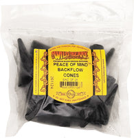 Wild Berry Peace Of Mind Backflow Incense Cones [Black]