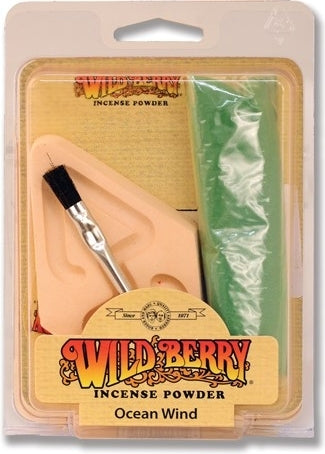 Wild Berry Ocean Wind Incense Powder Set [Green]