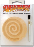 Wild Berry Spiral Design Incense Powder Burner [Beige]