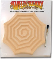Wild Berry Web Design Incense Powder Burner [Beige]