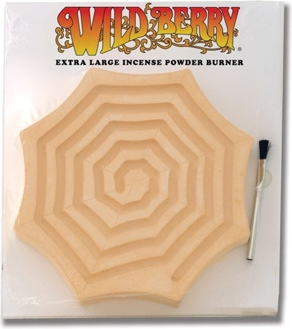 Wild Berry Web Design Incense Powder Burner [Beige]