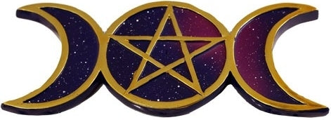 Pentagram Plate Incense Burner [Multi-Colored]