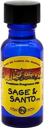 Wild Berry Sage & Santo Scented Oil [Blue]