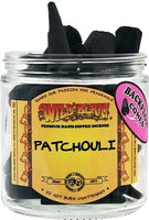Wild Berry Patchouli Backflow Incense Cones [Black]