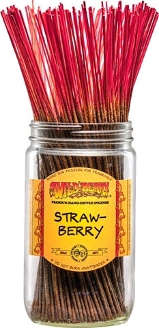 Wild Berry Strawberry Incense Stick Bundle [Brown]