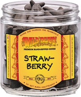 Wild Berry Strawberry Incense Cones [Black]